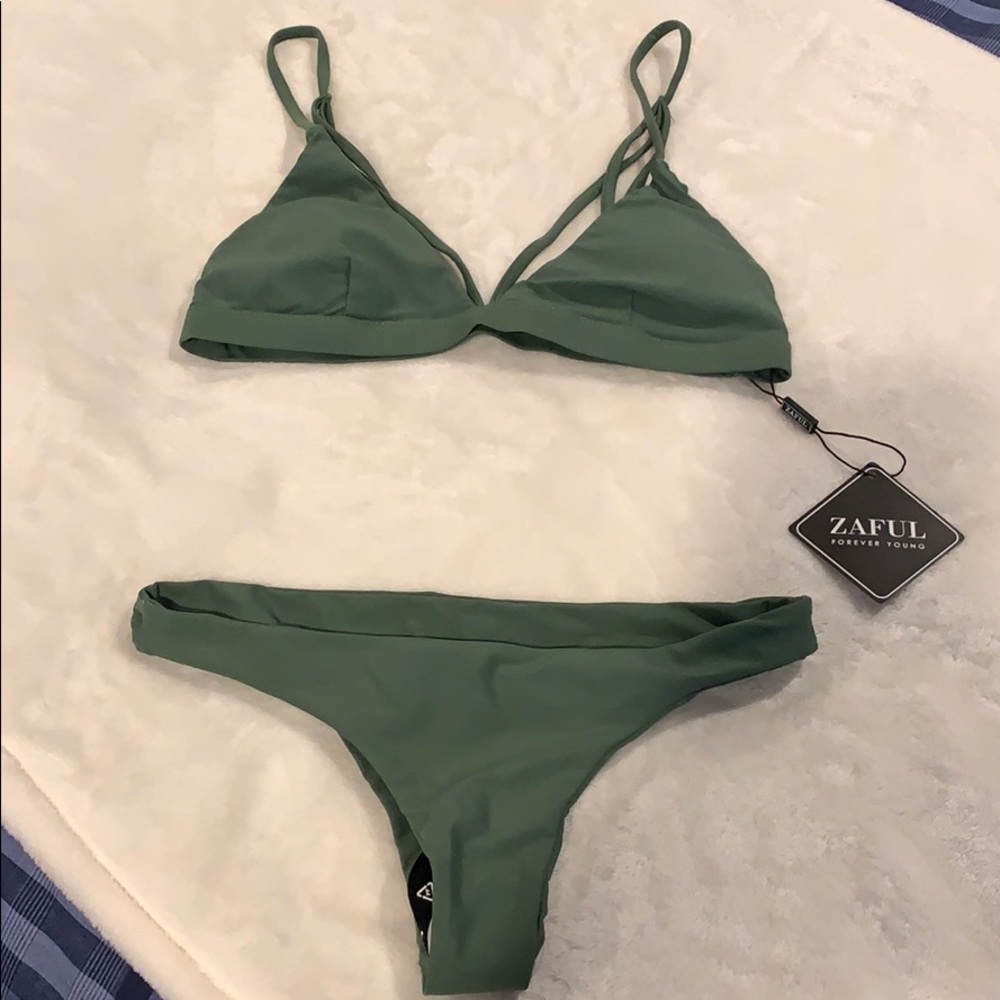 Green bikini